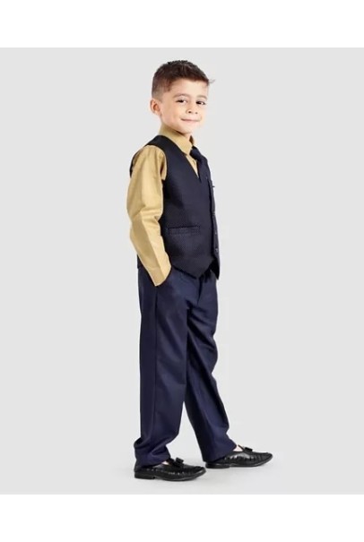 Three Piece Party Suit With Tie